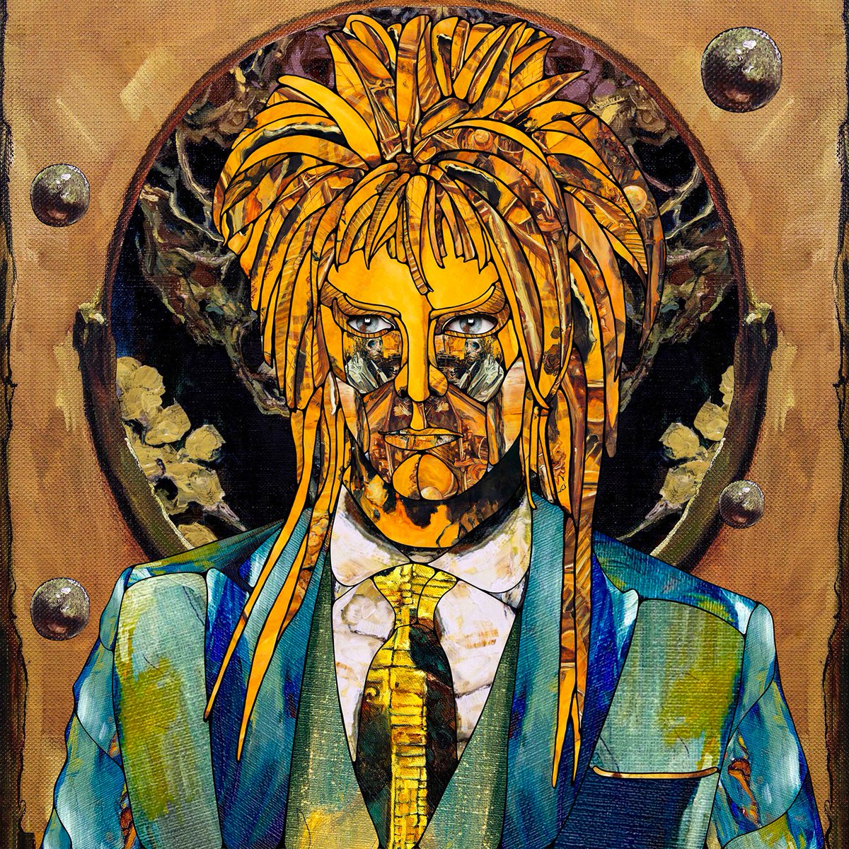 🟡Yellow King is now live on Cultishnya World of @CultCryptoArt 🔺 🤝A @andresdelvecc X GeorgeBoya collaboration 💎Unique edition on @foundation 🧐0.40Ξ Reserve price and 24h auction 🕵️‍♂️🕵️‍♂️Partners in Crime series 🖌️Oil Painting X Digital Collage✂️ 🔗Link below👇