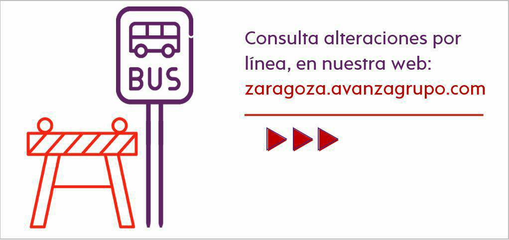 🦺HOY nueva parada suprimida del #busurbano de @zaragoza_es 📆 Desde el 26 de mayo 🚫🚏 Avenida Cataluña 126 (poste 366) 🚌 L28, 32, 50 y 60 📲+Info: zaragoza.avanzagrupo.com/paradas-suprim…