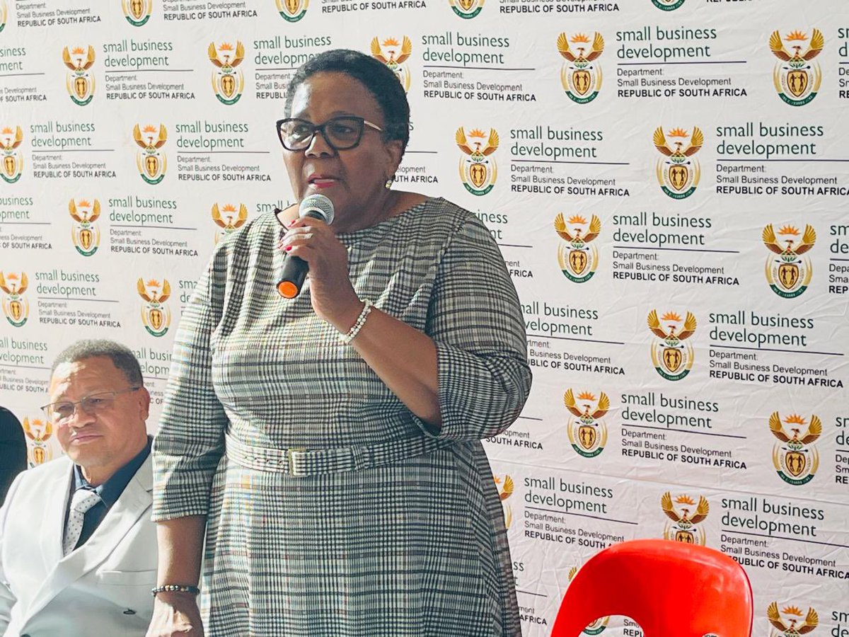 'DSBD is committed to support businesses operating in townships and rural areas hence we have the TREP that is dedicated to transform and integrate opportunities in townships and rural areas into productive business ventures,' said Deputy Minister Dipuo Peters. #IMEDP