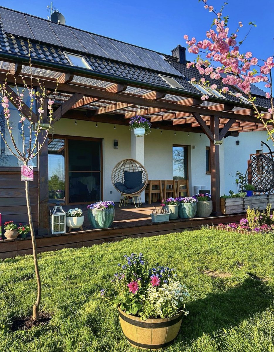 İç açıcı bir ev.