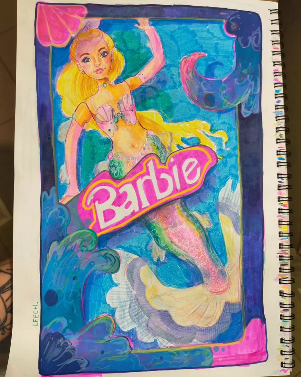 Mermaid Barbie 💗✨🌈 

#barbie #mermay2024 #mermay #barbiemovie