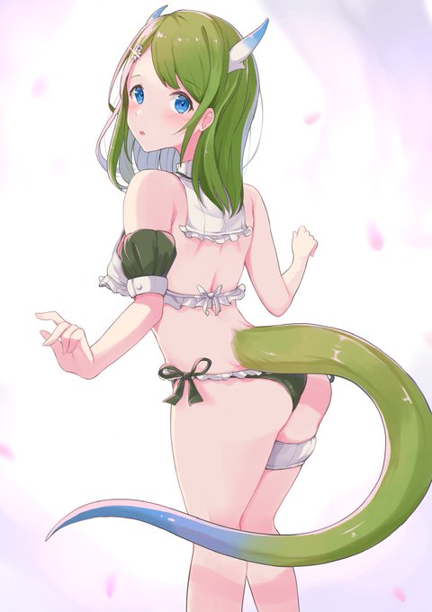 リメイク✏️
うちの子 ユウナちゃん
#ドラゴン娘 #竜娘 