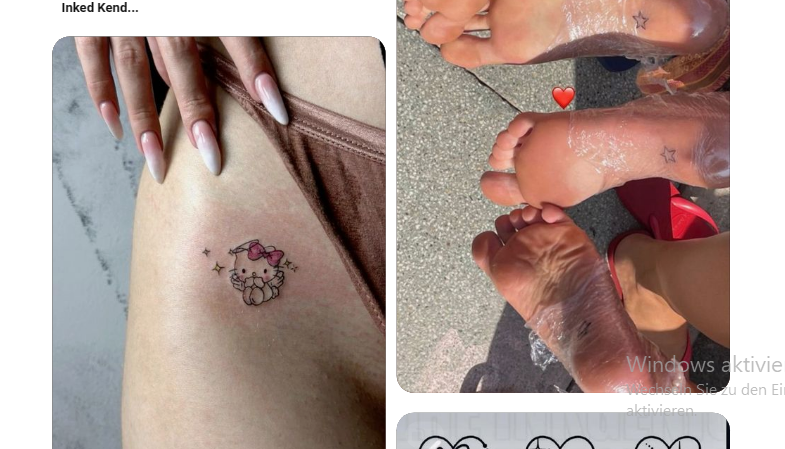 Pinterest schickt mir Mails mit Pins-Empfehlungen 'Tattoos for you'.

Hä?!! In welchem Algorithmus kommen 'Ordnung', 'Plannerpages' und 'Tattoos' gemeinsam vor?