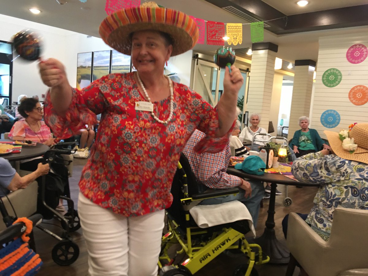 💃🌮 Happy Cinco de Mayo! 

Our #Starling at #Nocatee Assisted Living & Memory Care residents had a blast celebrating Cinco de Mayo this weekend. We had special food, live music, decorations, and so much more. It was quite the fiesta!