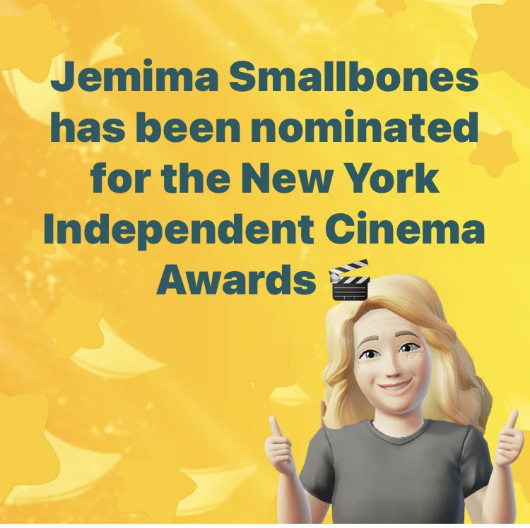 #jemimasmallbones #comedy #comedypilot #onewomancomedy #comedienne #saralouiseaston #actress #writer #filmfreeway #newyorkindependentfilmfestival #filmfestival #newyorkfilmfestival #takemetonewyork 🗽🎬🎭