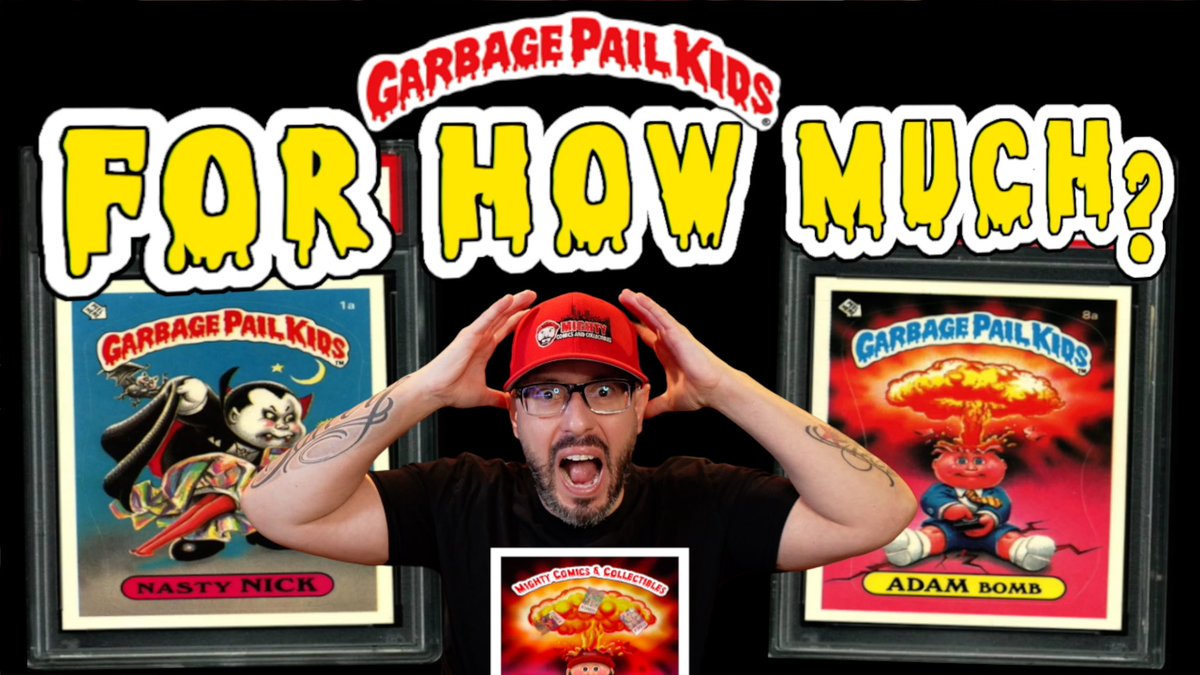 New #gpk video up on the #youtube channel!  #garbagepailkids 

Top Garbage Pail Kids Sales | What is Your Collection Worth?
youtu.be/blZ3fKSpljA