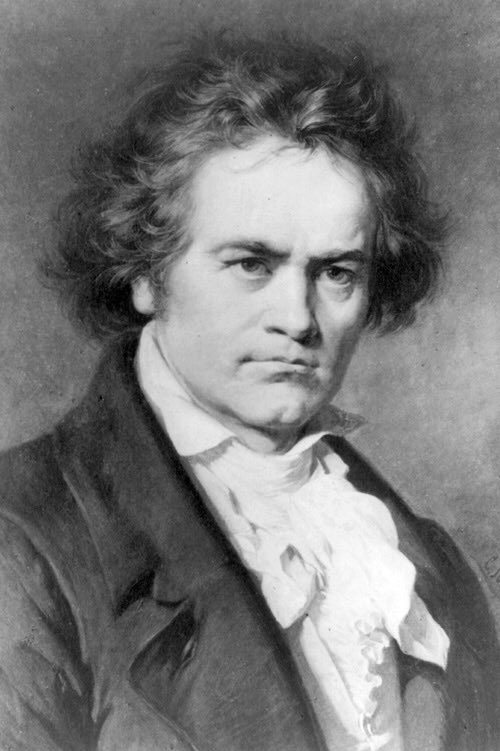 200 aniversario del estreno de la Novena Sinfonía de Beethoven, Coral, el 7 de Mayo de 1824 en Viena. Se cuenta que, siendo el compositor quien dirigía la obra y estando sordo, al finalizar esta, no fue consciente de los clamorosos aplausos y ya vuelto, fue mucha su emoción.