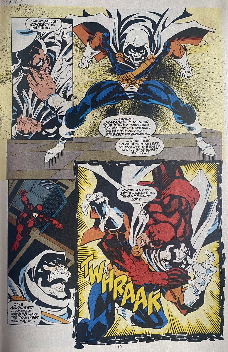 Daredevil #317 inside page…..