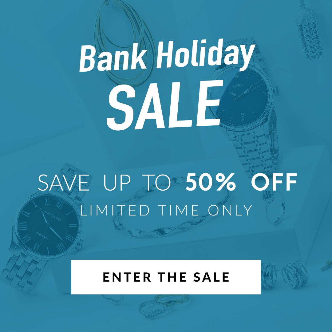 🚨 Our Bank Holiday Sale ends tonight! 🚨 Enjoy up to 50% off a stunning selection of watches ⌚ and jewellery 💍, featuring fantastic deals on in-stock items. Hurry sale ends at midnight! Enter the sale here: bit.ly/3WmN4rW #CWSellors #JuraWatches #Sale 🛍️