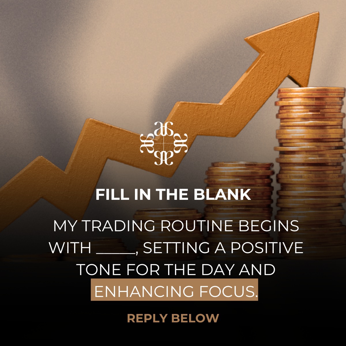My trading routine begins with a mindful review of market news and key indicators.

This sets a positive tone, sharpens my focus, and prepares me for the day ahead.

How about you?

Share your trading routine in the comment section.

audacity.capital
#audacitycapital