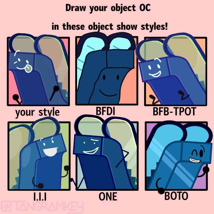 I did the object show style with Escalatey!!! This was so much fun :] #bfdi #inanimateinsanityinvitational #hjfone #boto #osc