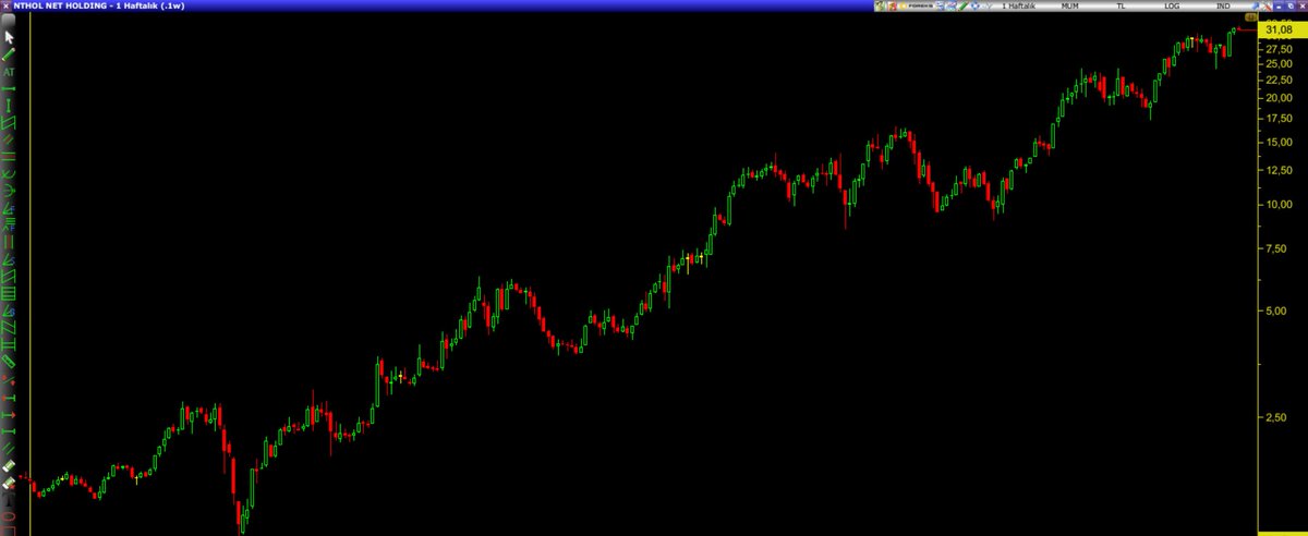 #nthol 1 milyara yakın zarar ederken hisselerini nasıl bu kadar yükseltebildin anlatır mısın biraz?