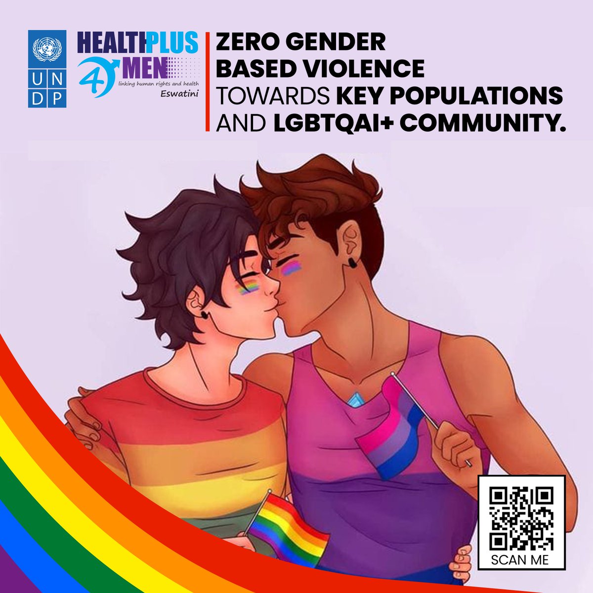 healthplus_sd's tweet photo. Gender based Violence is not determined by sexual orientation, Gender Identity, or Expression. Let us Unite and Stop the Violence against Key populations and LGBTQAI+Community.  Together we can stand and make the world a better place to be.  #scaleinitiative #StopGBV https://t.co/u71NrQS63A