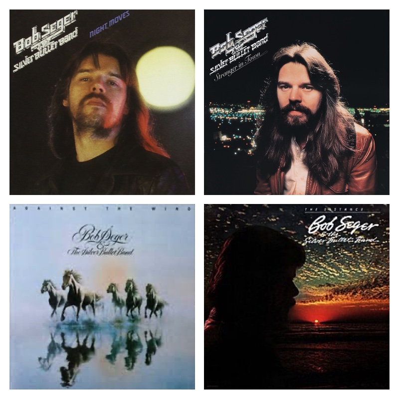 Could Bob Seger be the greatest under-the-radar artist? 🤔 Look at this terrific 4-album run, all hitmakers: ⭐️Night Moves (1976) ⭐️Stranger In Town (1978) ⭐️Against The Wind (1980) ⭐️The Distance (1982)