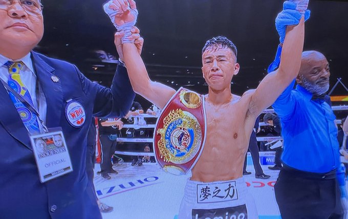 武居由樹勝った🥊 https://t.co/uA0LFlTqH5