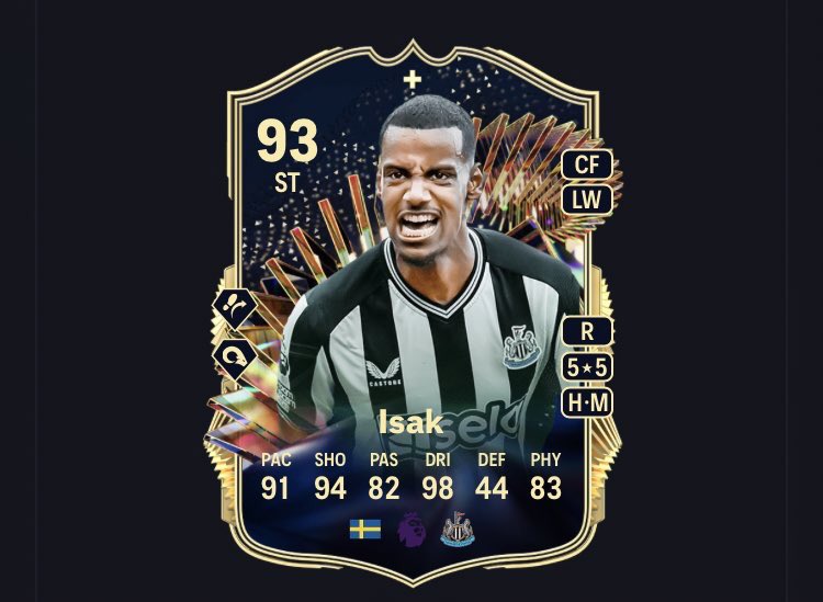 6'4 with 98 dribbling will be so broken 

Unbelievable card 🤯