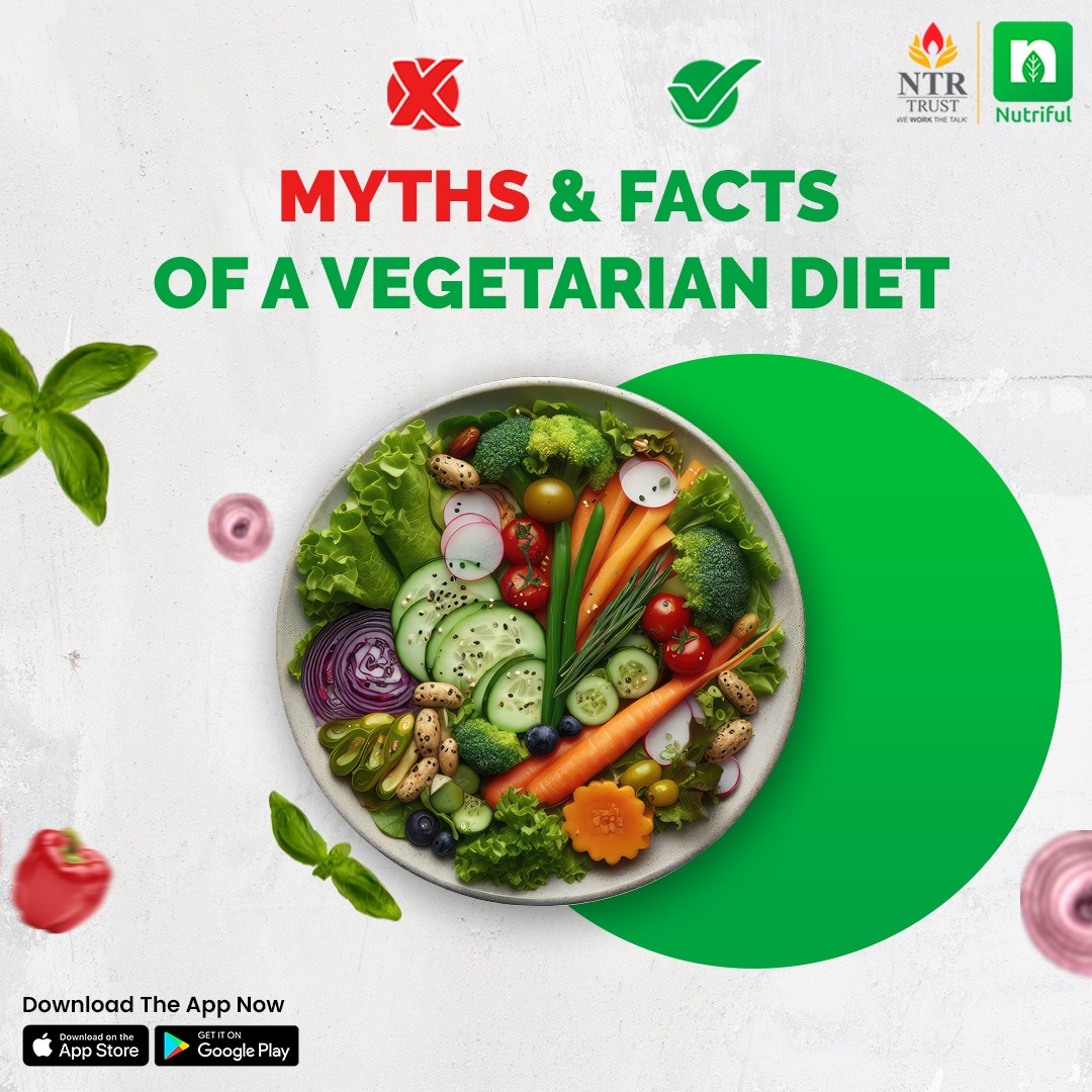 Busting Vegetarian Diet Myths: Unveiling the Truth Behind Plant-Based Living! 

Video Link: youtu.be/zZQrHLyv30s

#ntrtrust #ntrmemorialtrust #nutriful #vegetarianfacts #vegetariandiet #vegetarian #vegetarianfood #healthyfood #vegan #vegandiet #plantbased #healthylifestyle