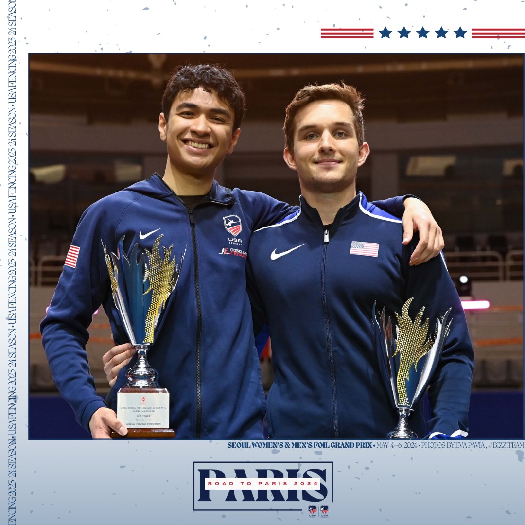Filip Dolegiewicz and Colin Heathcock each earned bronze medals on Monday at the Seoul Grand Prix. It's the first senior medal for Filip Colin, meanwhile, has now medaled at three of five senior events in 2024! Congrats to everyone on Team USA!