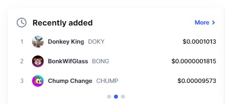 $DOKY Army We did it 💎🙌 Listed on CoinMarketCap Homepage 🚀