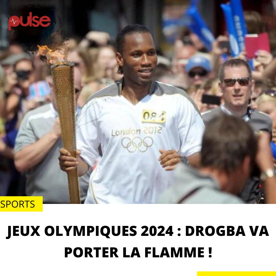 La légende Didier Drogba a été annoncée comme l'un des porteurs de la flamme olympique ce jeudi 9 mai à Marseille.

L'ancien capitaine des éléphants l'avait déjà portée lors des JO de 2012.

#PulseSports #PulseCelebs