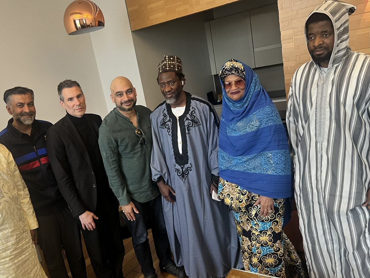 Honored to have a private audience with Sheikh Mohammadou Mahy Cissé, a leader and spokesperson of Faydatul Tijanniya, Africa in London yesterday. A descendant of West Africa's esteemed scholars and representative of the 100 million+ followers of the Tijani Order. Our