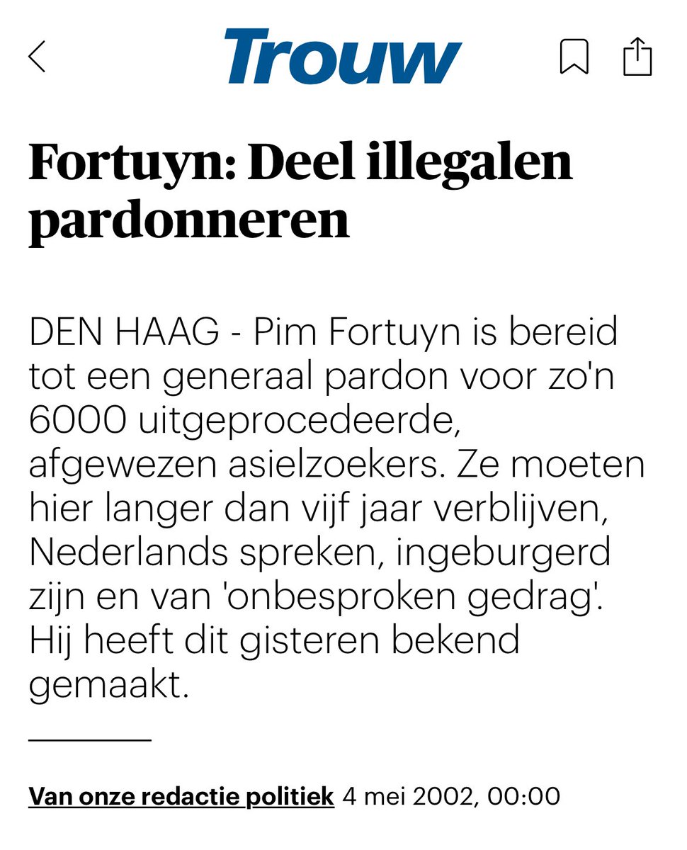 Mijn favoriete Pim Fortuyn standpunten:
- pardon voor duizenden illegale immigranten 
- harddrugs legaliseren