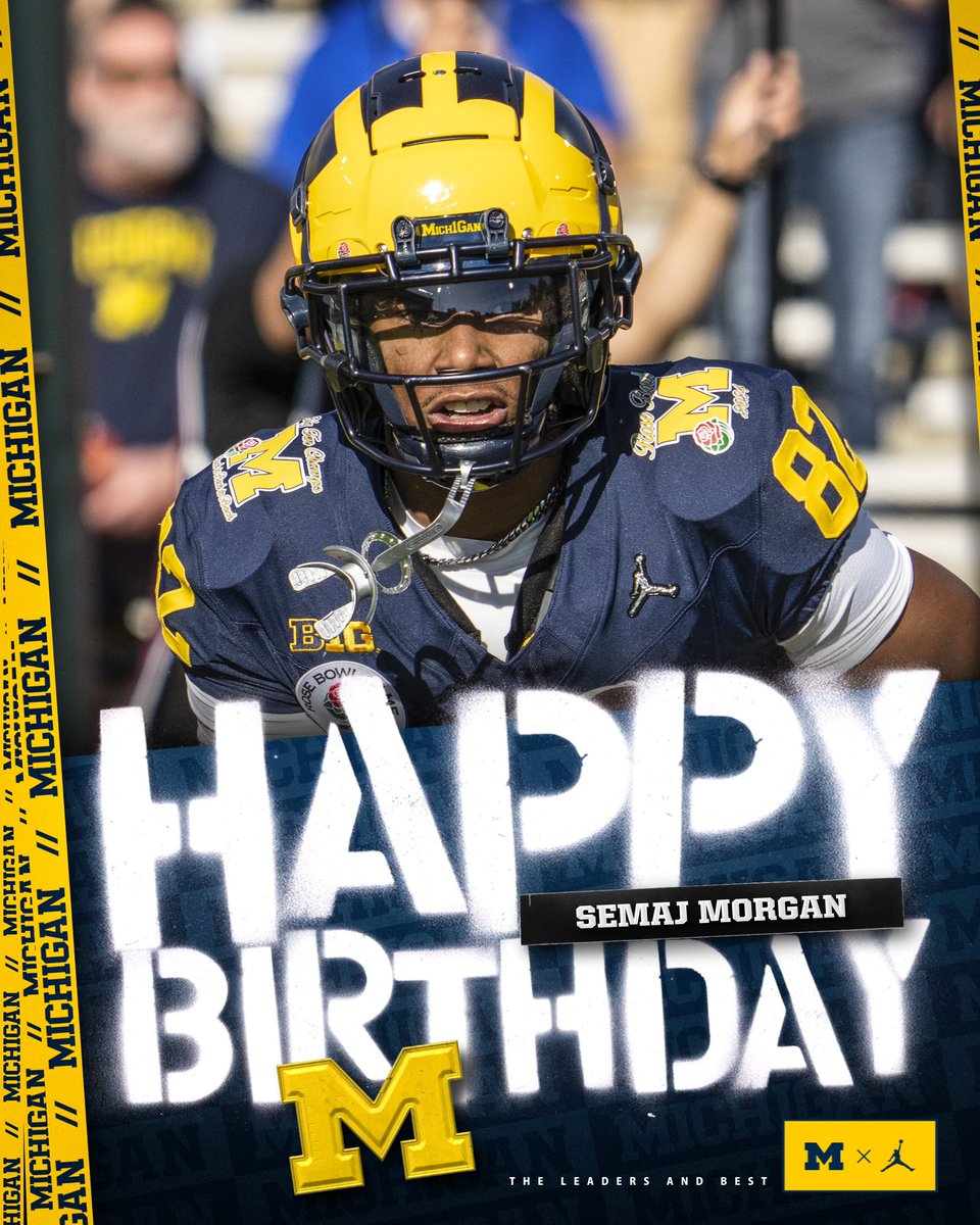 Happy Birthday to @1dubshow ! Hope it is a great day!! #GoBlue🔵