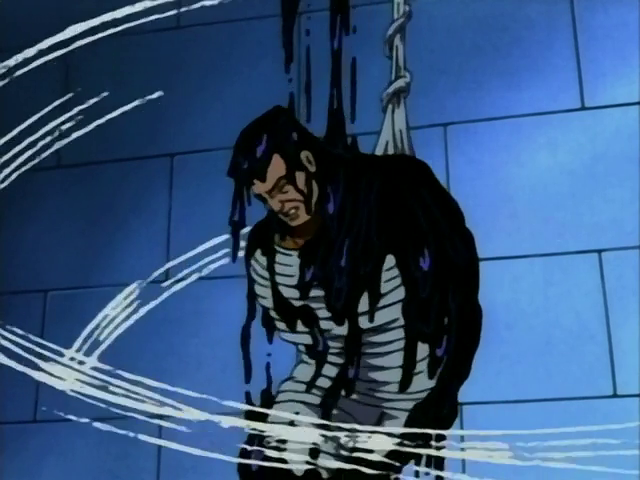 worldsfinest's tweet photo. The Spider-Man: The Animated Series episode "The Alien Costume, Part Two" debuted on this day (May 6) in 1995. Spider-Man starts to lose himself to the symbiote, becoming more violent, in this iconic adaptation of Spidey's Black Costume comic story-line! #SpiderMan #SpiderManTAS https://t.co/0If9IEKfxM