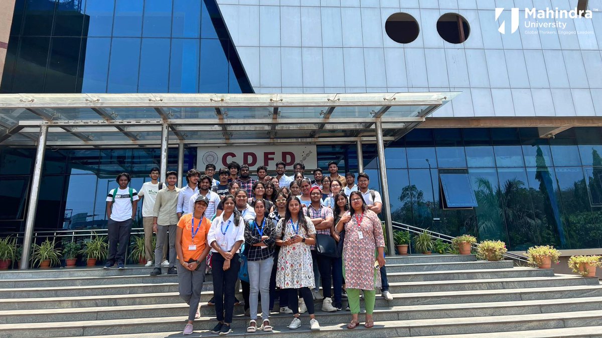 𝐃𝐫. 𝐀𝐤𝐚𝐧𝐤𝐬𝐡𝐚 𝐒𝐢𝐧𝐠𝐡 organized a scientific visit CDFD on April 24th, 2024. During this visit, students explored the SEF, where scientists demonstrated and explained the use of advanced instruments such as circular dichroism, Confocal Microscopy, FACS, and FPLC.