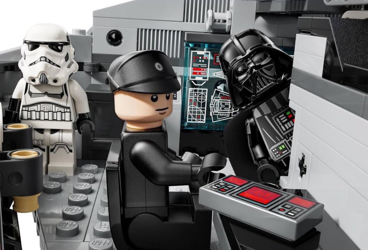 this shot from the newly announced lego star destroyer is fucking sending me. this is official promotional material
