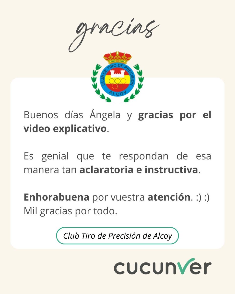 😍 Con mensajes así, la semana se empieza con más ganas y los lunes se llevan mucho mejor.

Gracias 🙏.

#cucunver #felizlunes #TercersectorSocial #ONG #digitalización #transformacióndigital