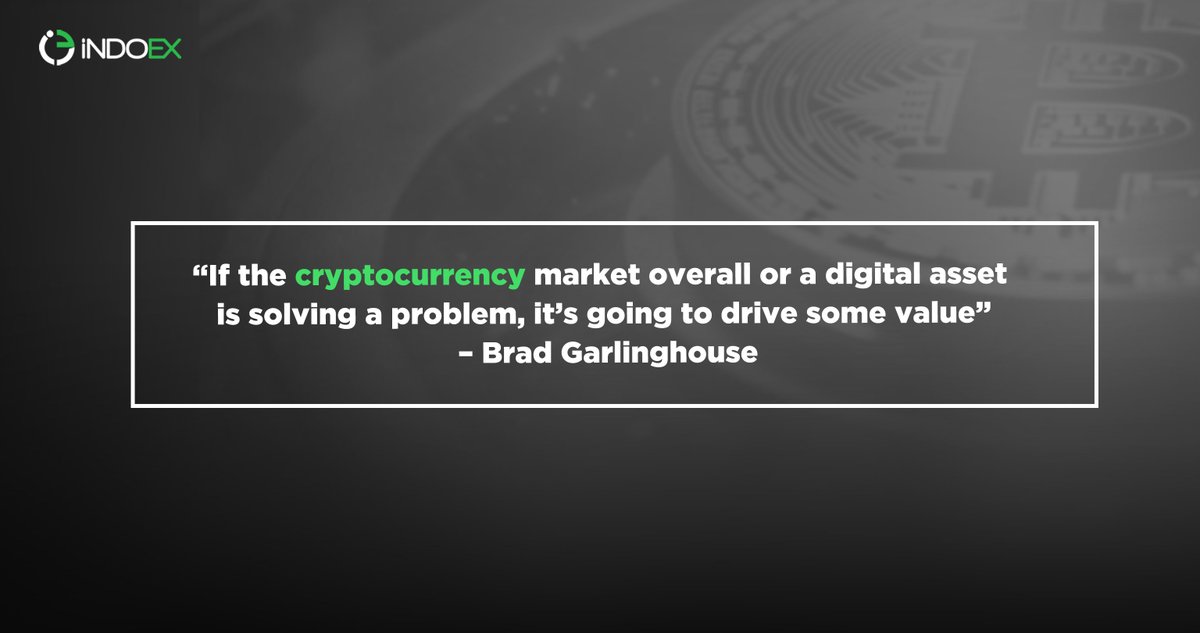 🚀 'If the cryptocurrency market overall or a digital asset is solving a problem, it’s going to drive some value' - Brad Garlinghouse 🌐💰 #Crypto #BlockchainRevolution #DigitalAssets #Innovation #SolvingProblems