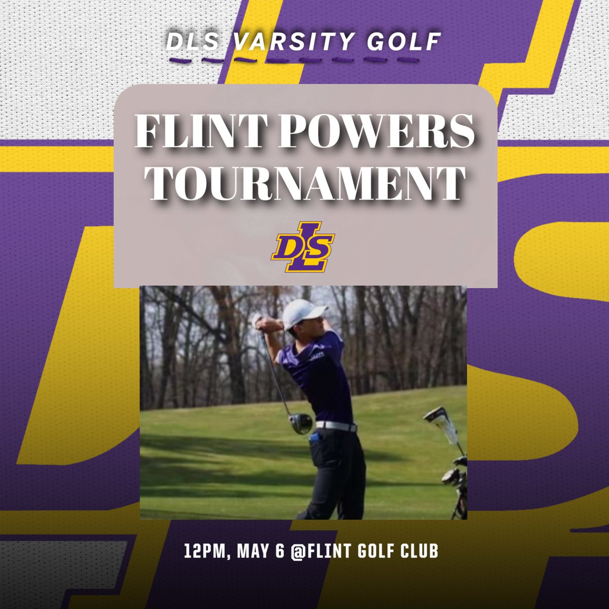 DLS Varsity Golf heads to Flint Golf Club for the Flint Powers Tournament at 12PM, today, May 6. Let’s go, Pilots!

#PilotPride @DLSPilotsGolf