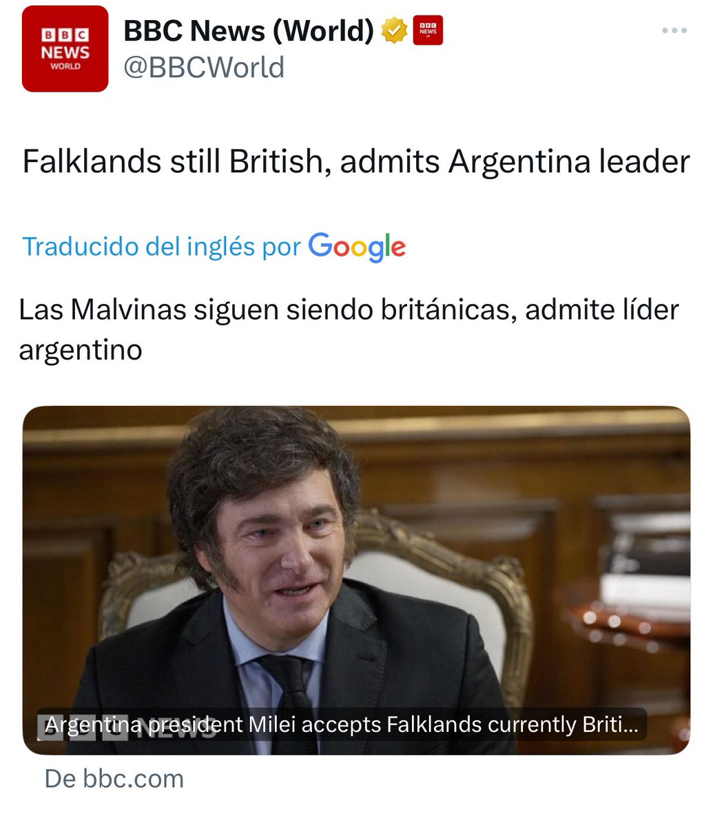 Esta es una traición a toda Latinoamérica. Dar por sentada la presencia colonial de una potencia nuclear en territorio latinoamericano y caribeño es también una afrenta a la paz. 
¡Las Malvinas fueron, son y serán argentinas!