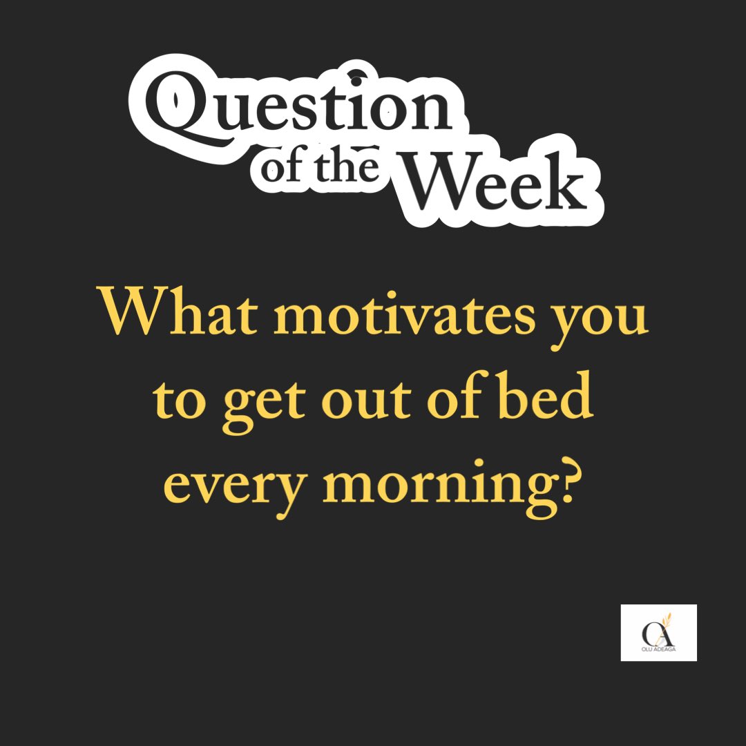 Does knowing your purpose make a difference? Do you know your why? I’ll love to know what motivates you to get out of bed daily, even when you don’t feel like it. 

#questionoftheweek #purpose #knowyourwhy