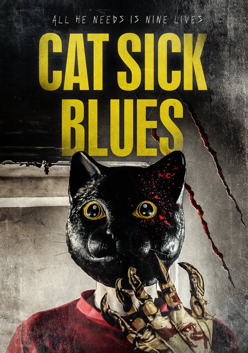 My next Taboo Tuesday will focus on Dave Jackson's 'Cat Sick Blues'! 🐱🤮💙 This film felt like a warm hug when I watched it during L0ckd0wn. #CatSickBlues
#ExtremeHorror