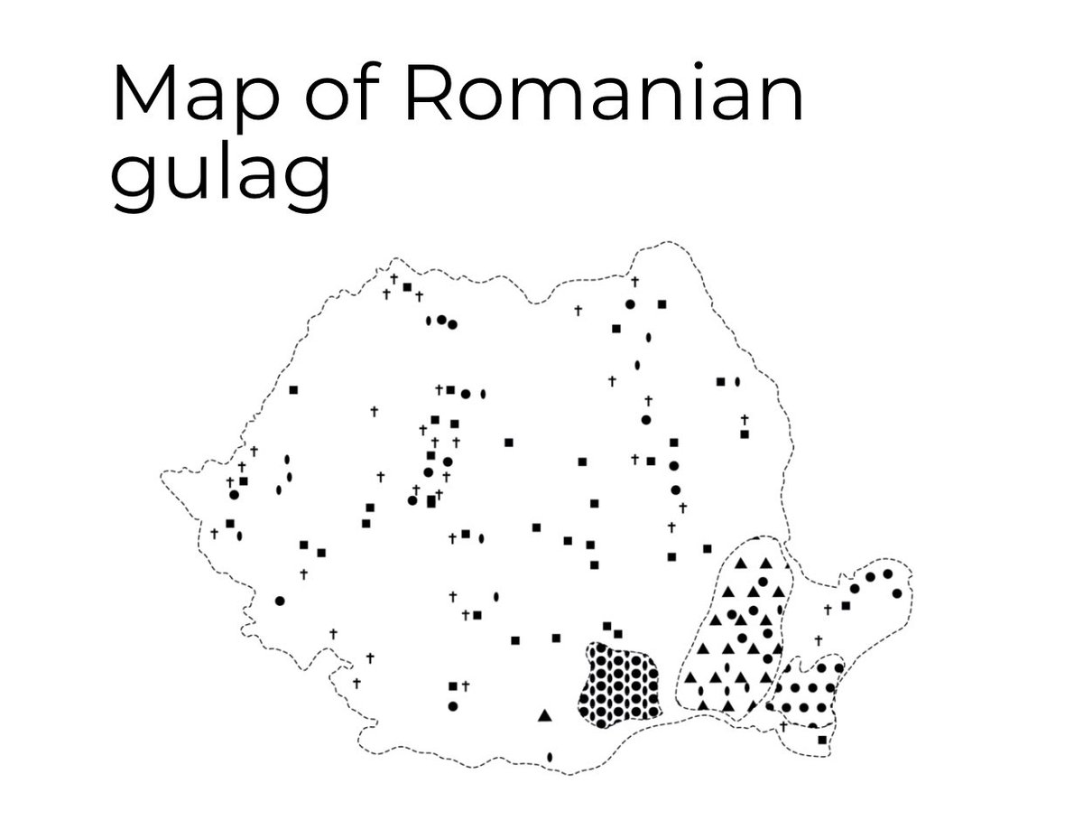 Brief history lesson: The Pitești experiment in Romania’s Gulags (1949-52). No other European state has ever implemented such extreme & successful methods of forced “reeducation.”

❗️WARNING: GRAPHIC DETAILS FOR EDUCATIONAL PURPOSES ONLY

🧵Thread 1/16
Never again is now.