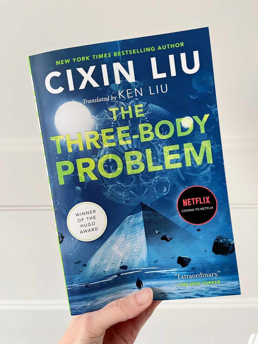 I didn't pick this book: Andrew did. As I needed to start a new one, I thought 'why not?'. A spur the moment decision, and I'm enjoying it so far.

Against the backdrop of the Cultural Revolution, nanoscience, string theory, religion and astrophysics meet. 

Intrigued yet?