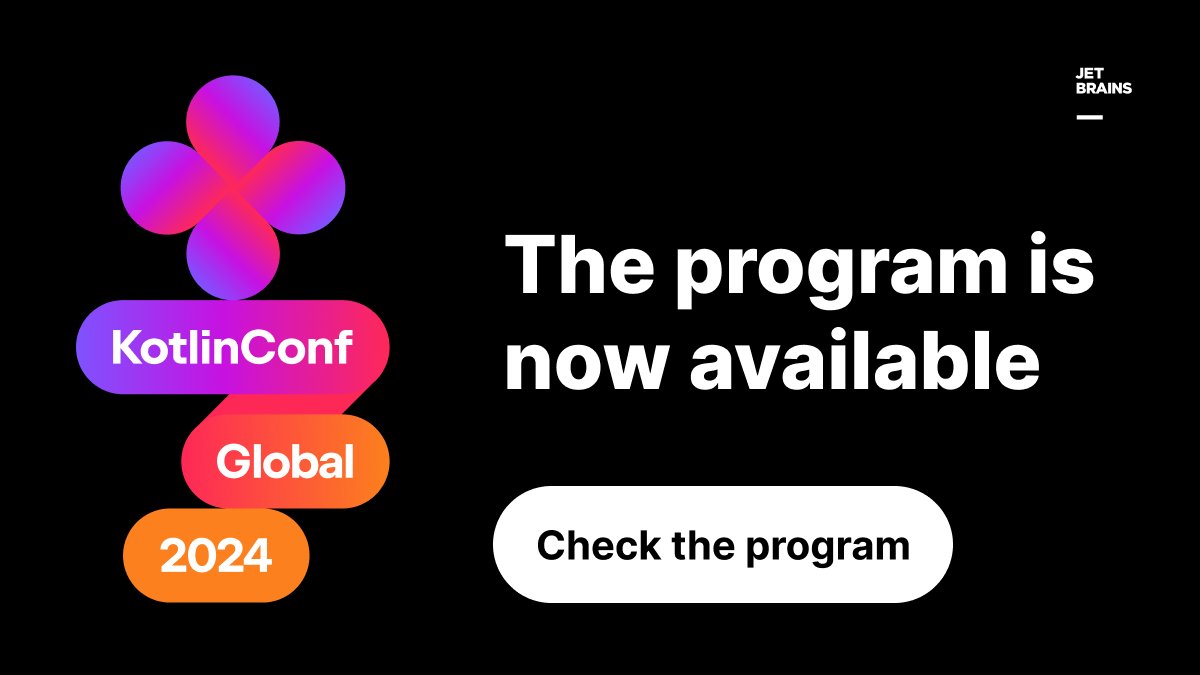 Now available 🚀  The #KotlinConf24 is live! Discover exciting sessions, interactive workshops, and much more! Book your place : kotlinconf24.webflow.io

#kotlin #java #android #development #tech