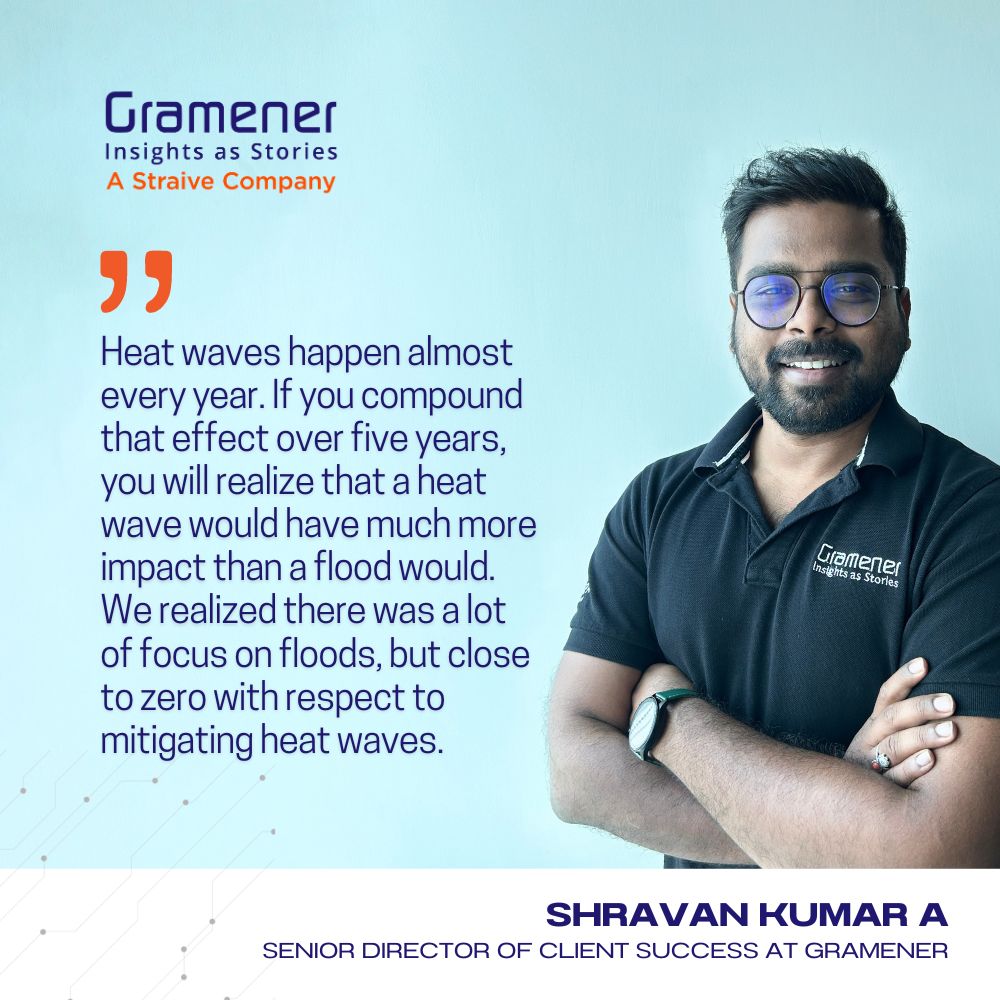 It's so hot. It seems like Mother Nature's cranking up the thermostat again! Heat wave days are increasing and have been a consistent issue due to devastating climate changes. 

Check the article here: bit.ly/44wgQw9

#heatwaves  #urbanheatislands #straive #gramener