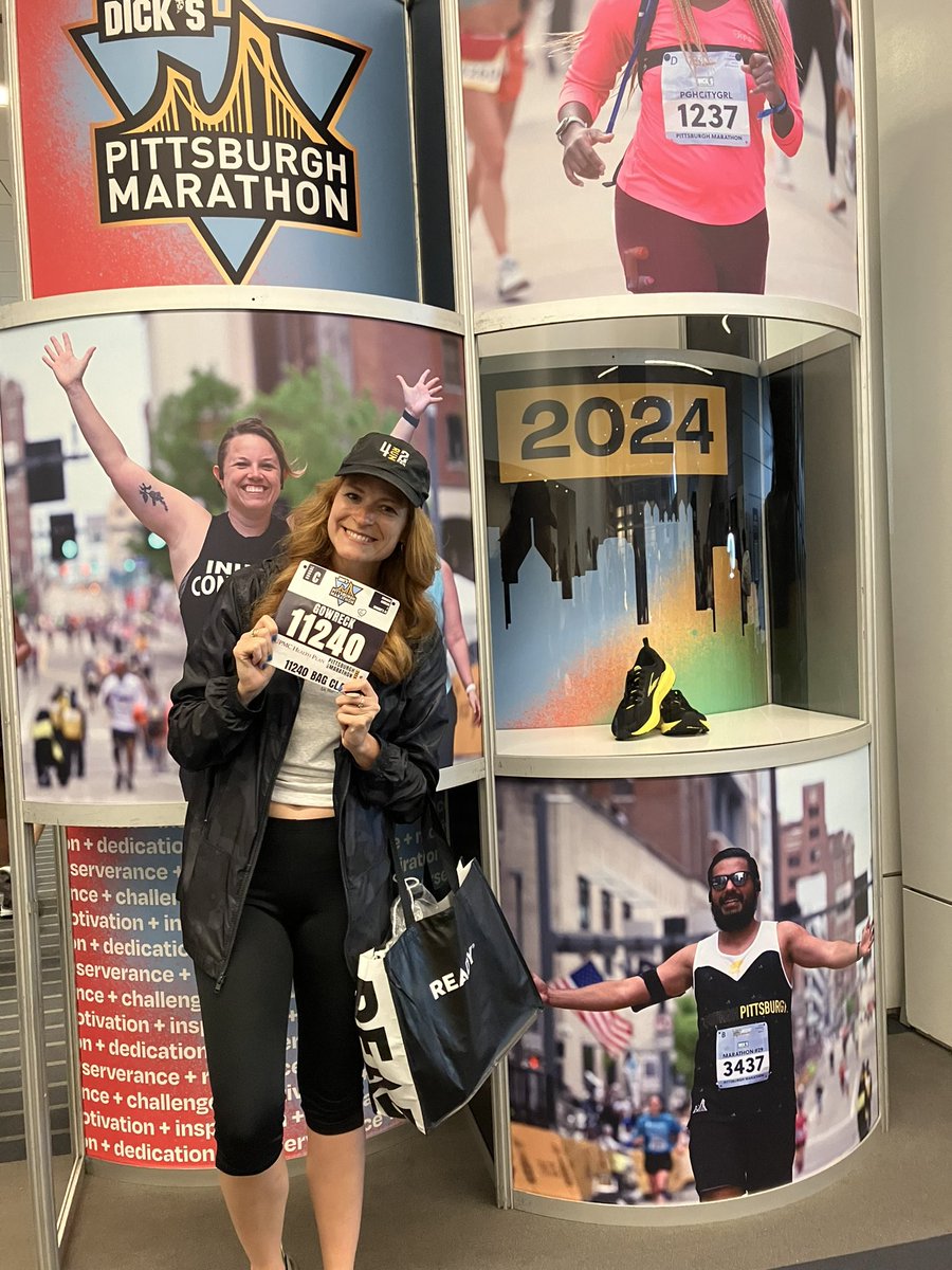 Congratulations to Amanda & everyone who competed in the Pittsburgh Marathon yesterday‼️🏃‍♀️ Drop your time below ⬇️ #PGHMarathon