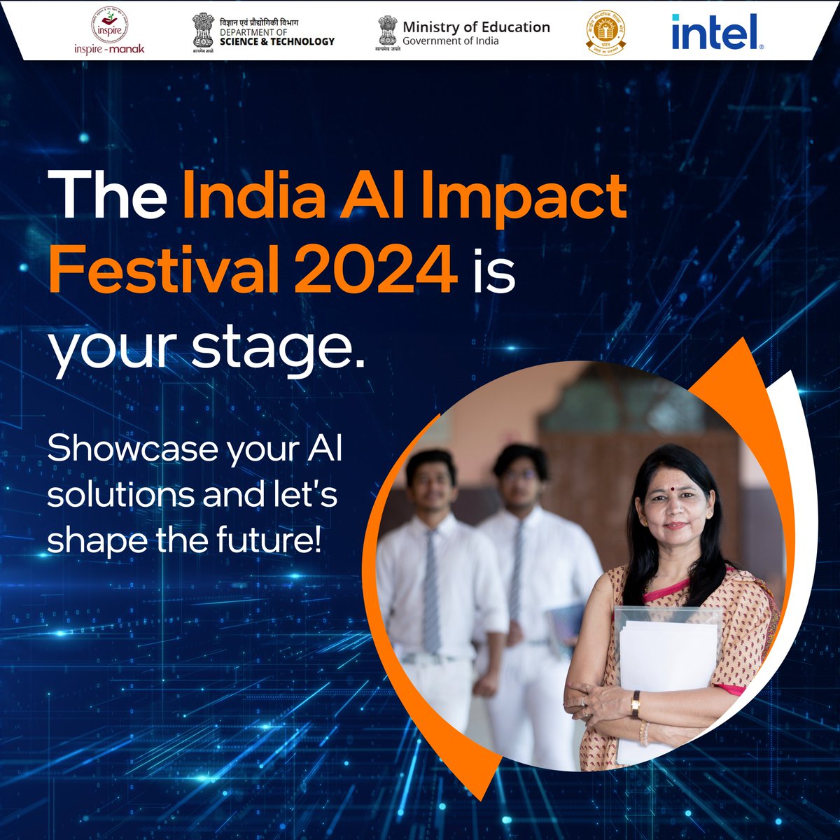 Know a friend who's building cool tech projects? Tag them below! The #IndiaAIImpactFestival 2024 is the place to turn those #AI ideas into real solutions, win some amazing prizes and mentorship opportunities in the process. Learn more - linktr.ee/IndiaAIImpactF…

#AI4Youth #AIoT