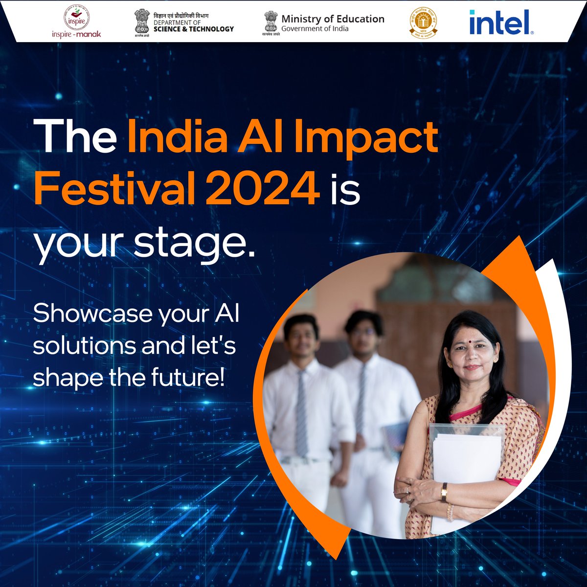 Know a friend who's building cool tech projects? Tag them below! The #IndiaAIImpactFestival 2024 is the place to turn those #AI ideas into real solutions, win some amazing prizes and mentorship opportunities in the process. Learn more - linktr.ee/IndiaAIImpactF… #AI4Youth #AIoT