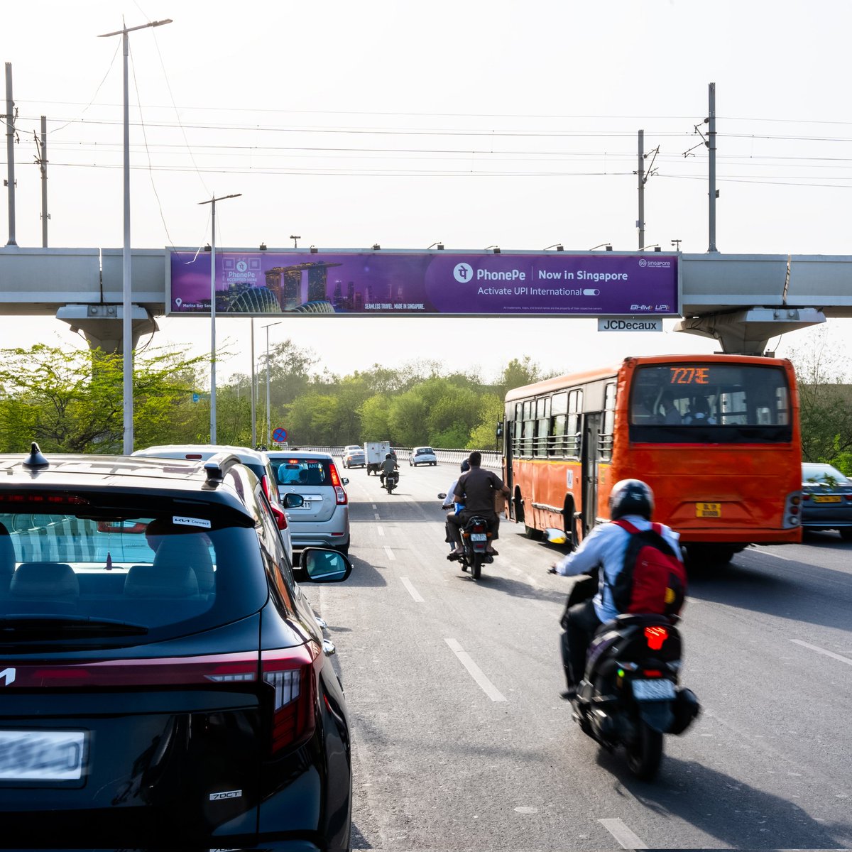 Feeling the PhonePe vibes on JCDecaux Media in Delhi!

Say goodbye to cash and hello to digital payments! 💳✨

#DigitalRevolution #PhonePe #JCDecauxIndia #JCDecauxDelhi #OutdoorAdvertising #StreetAdvertising #JCDecauxCreativity #JCDecauxBranding #advertisingagency