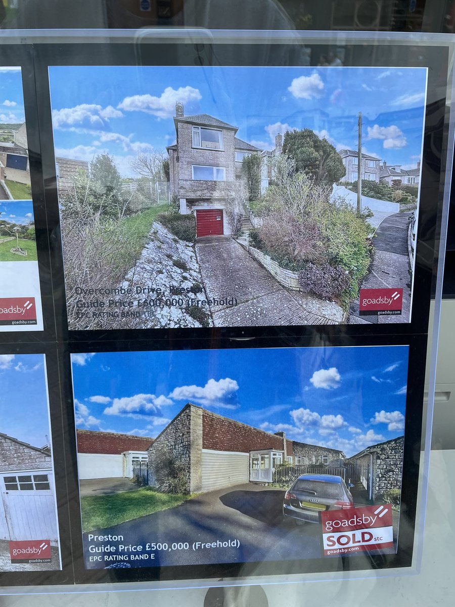 I’m not saying three decades as a media analyst has changed my brain, but I just busted a local estate agent for using the same stock image of clouds for two different properties.