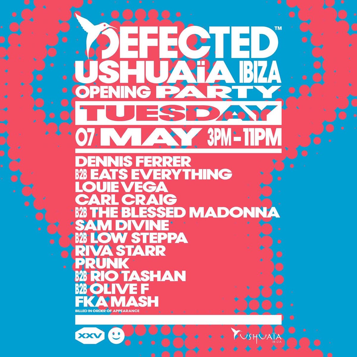 Touchdown Ibiza

First time on the Island. Debut @ushuaiaibiza for @DefectedRecords 

Let’s gooo!!!