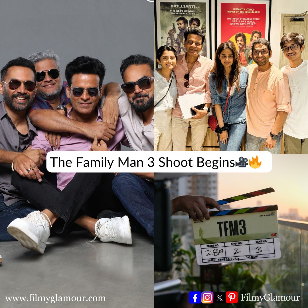 Srikanth Tiwari Returns! Much Awaited Spy Series 'The Family Man Season 3' Shoot Begins. #ManojBajpayee #Priyamani #Raj&DK #TheFamilyManS3