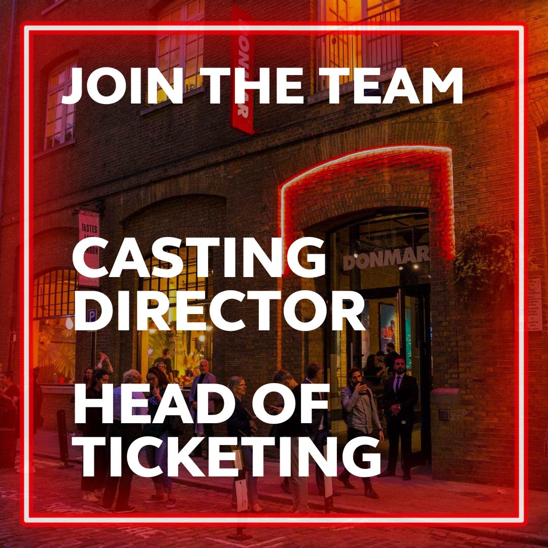 🌟 Work with us at the Donmar! We're currently recruiting for a Casting Director and Head of Ticketing. Find out more: donmarwarehouse.com/about/vacancie…