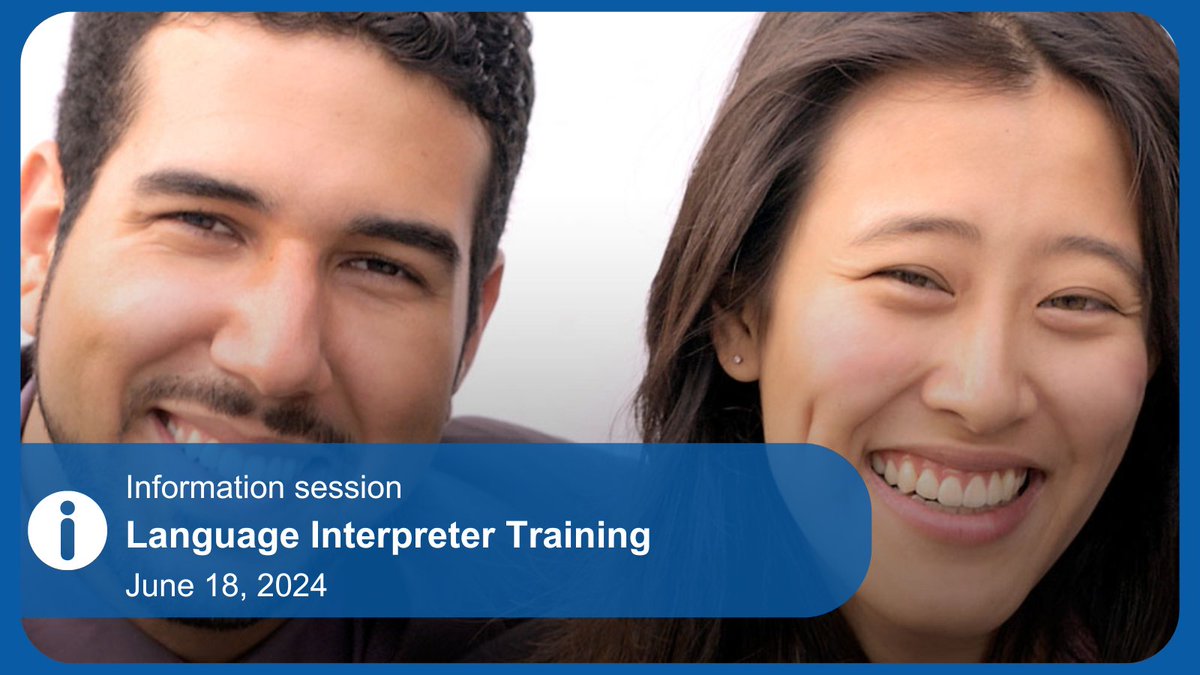 Learn more about the in-demand Language Interpreter Training program at Conestoga at the next virtual information session on June 18: ow.ly/C7Ho50RvYPf.