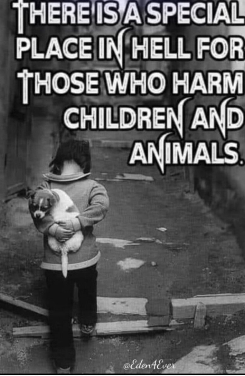 There is a special place in hell for those who harm children and animals.
#SaveTheChildrenWorldWide 📣